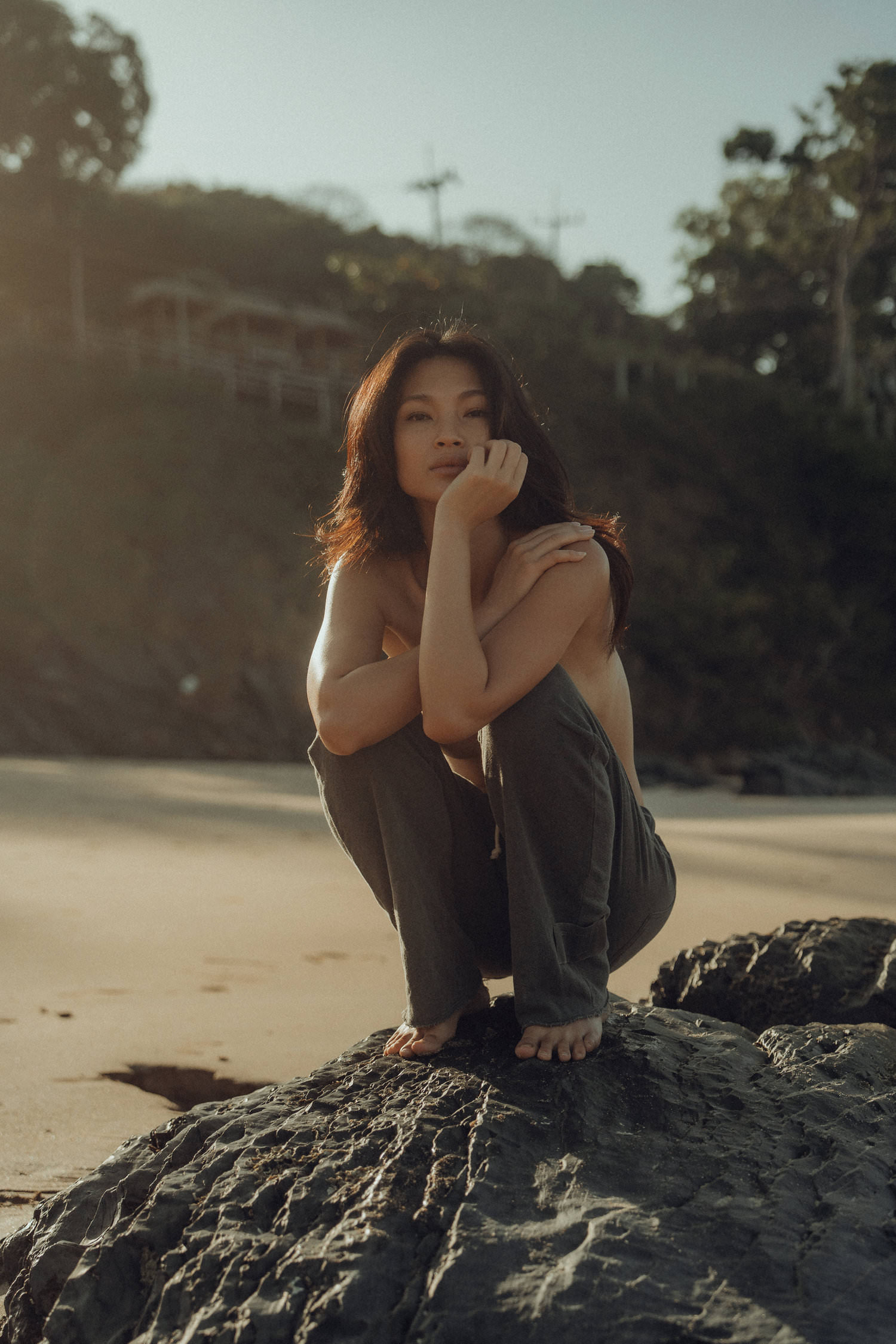 Beach editorial portrait, Koh Lanta